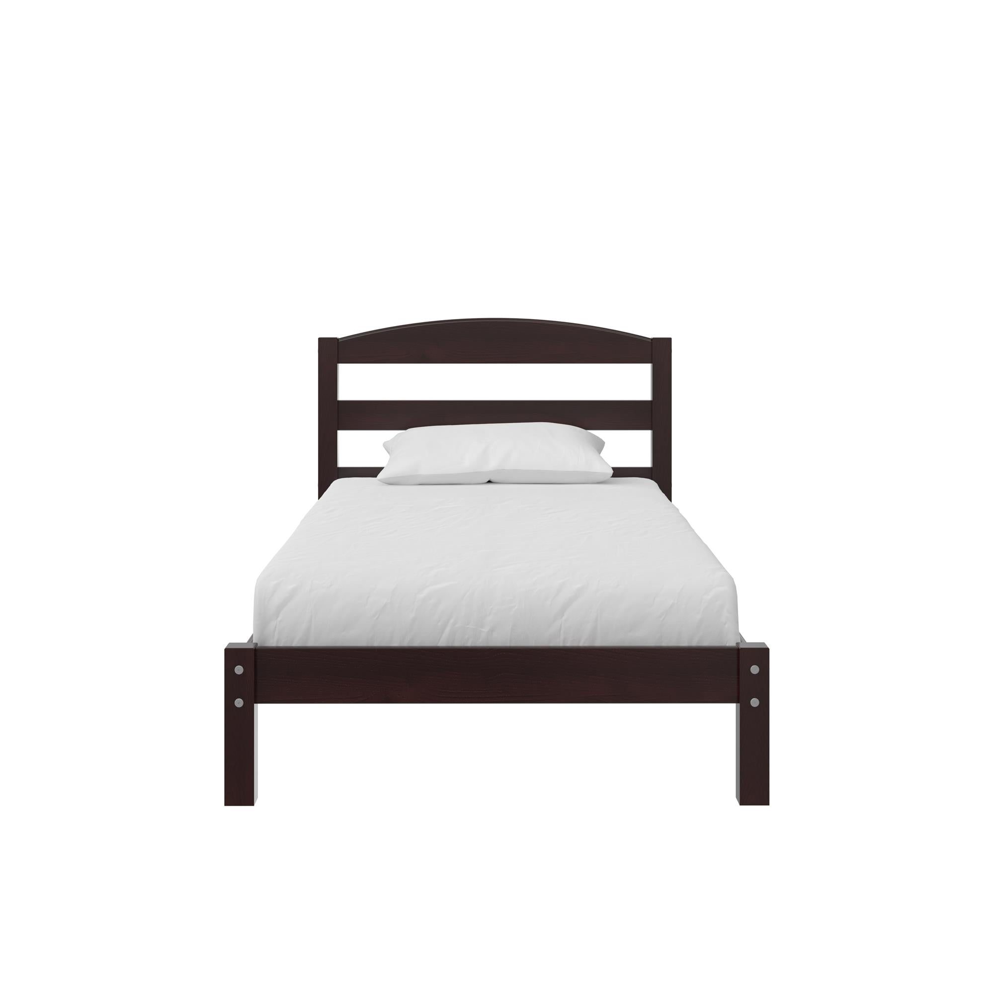 DHP Braylon Twin Size Bed Frame - Espresso - Twin