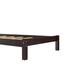 DHP Braylon Twin Size Bed Frame - Espresso - Twin