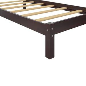 DHP Braylon Twin Size Bed Frame - Espresso - Twin