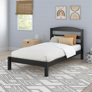 DHP Braylon Twin Size Bed Frame - Black - Twin
