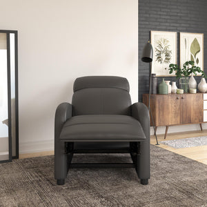 DHP Moby Pushback Recliner - Gray
