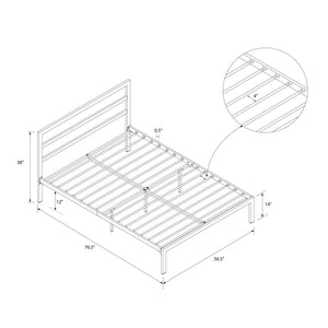 Signature Sleep Premium Modern Platform Bed - Gold - Full