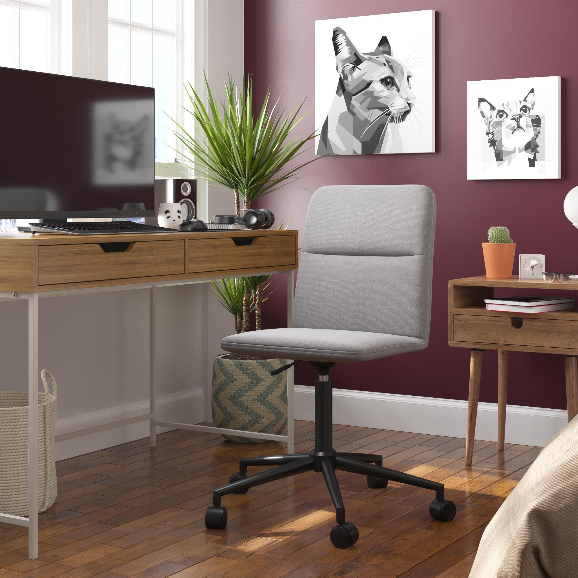RealRooms Olten Office Chair - Light Gray