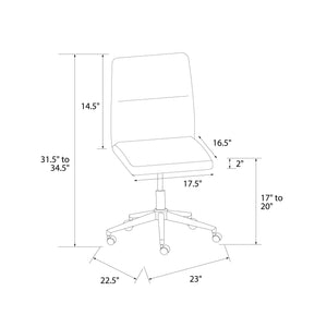 RealRooms Olten Office Chair - Camel