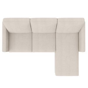 DHP Cooper Sectional Sofa - Beige