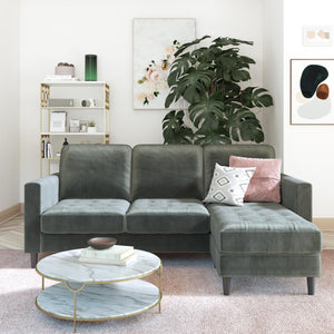 CosmoLiving Strummer Reversible Sectional Sofa - Gray