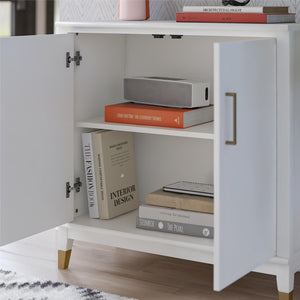 CosmoLiving Westerleigh 2-Door Accent Cabinet - White
