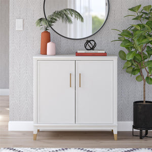 CosmoLiving Westerleigh 2-Door Accent Cabinet - White