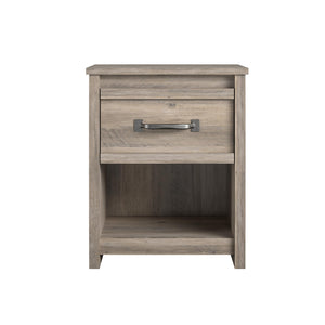 Ameriwood Home Bassinger Nightstand - Gray Oak
