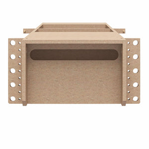 Systembuild Evolution Benford 48" Extra Large Vertical Wall Mount Tool Organizer - Raw Board