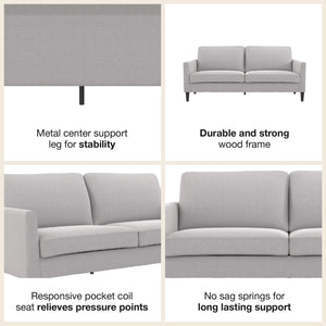Mr. Kate Winston Sofa - Light Gray