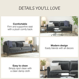 Mr. Kate Winston Sofa - Dark Gray