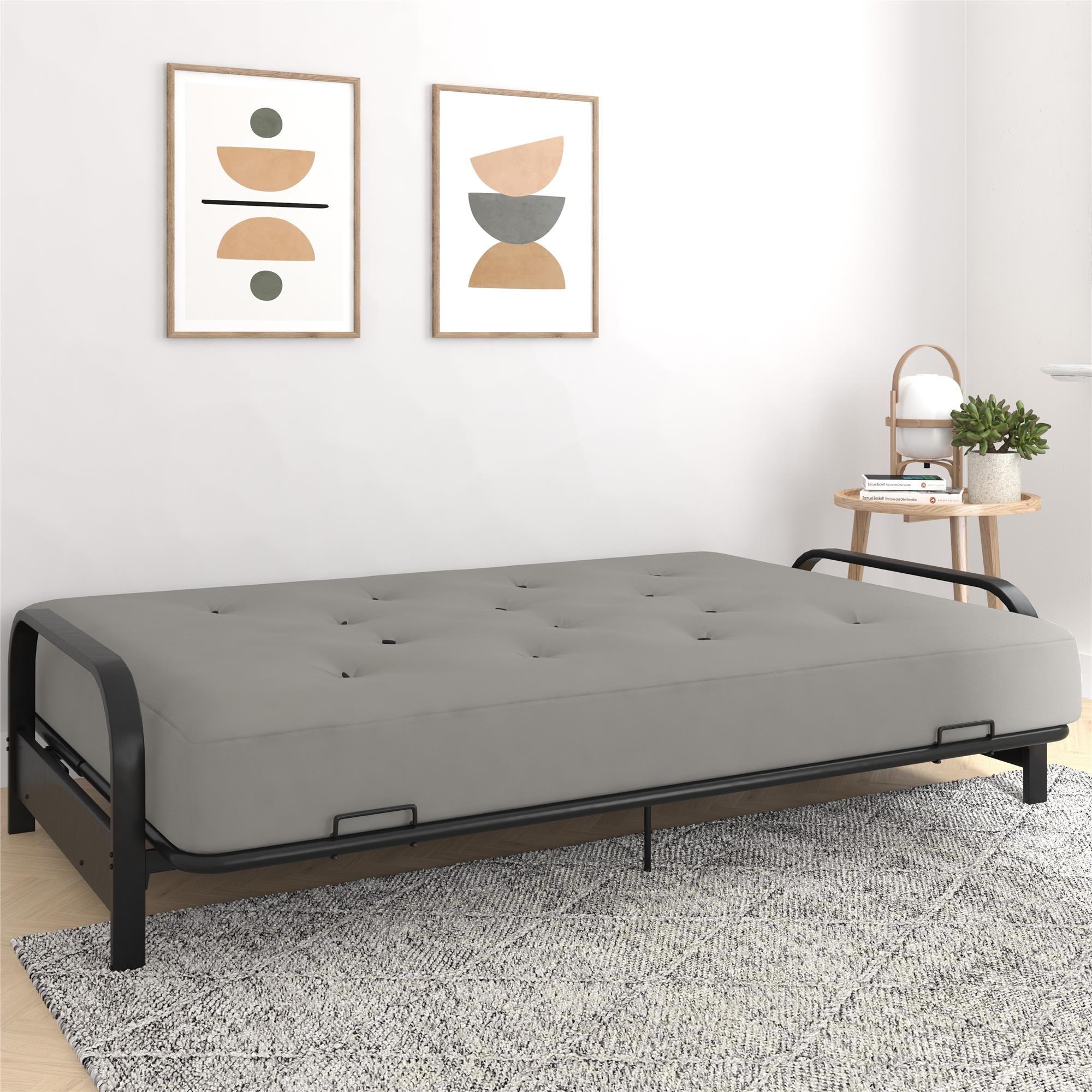 DHP Trule 8" Spring Futon Mattress - Taupe - Full