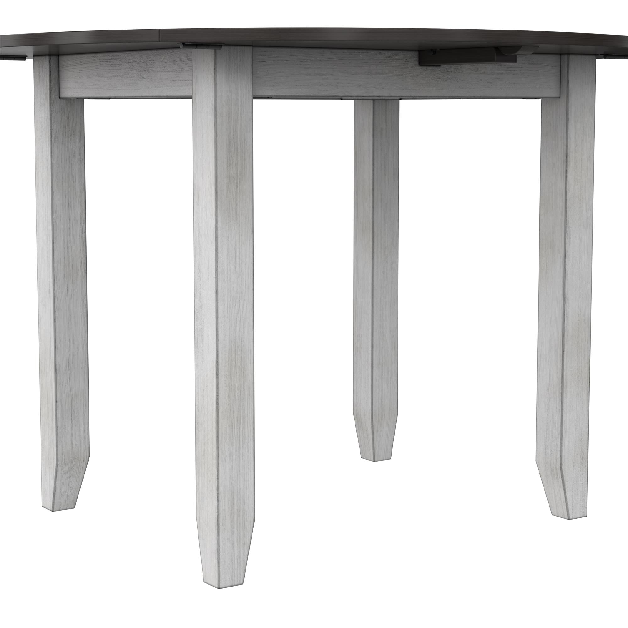 DHP Jersey 3-Piece Drop Leaf Wood Dining Set - Oyster