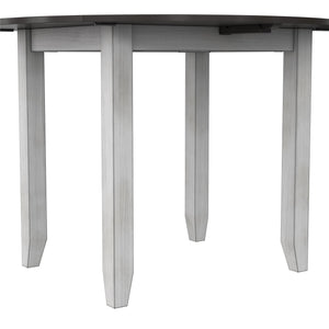 DHP Jersey 3-Piece Drop Leaf Wood Dining Set - Oyster