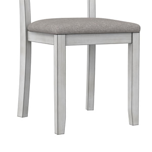 DHP Jersey 3-Piece Drop Leaf Wood Dining Set - Oyster