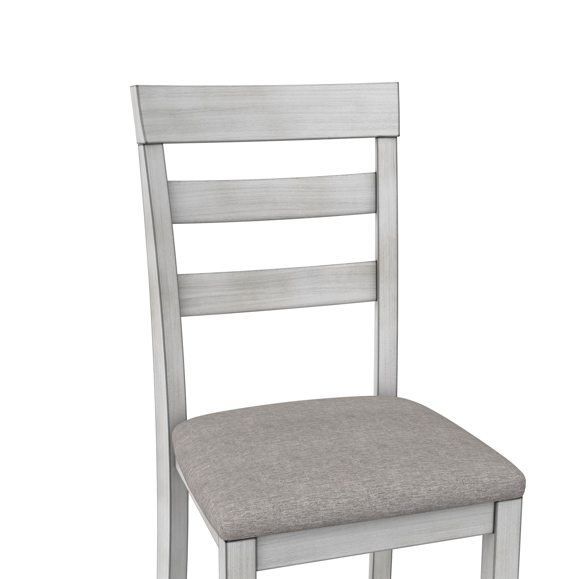 DHP Jersey 3-Piece Drop Leaf Wood Dining Set - Oyster