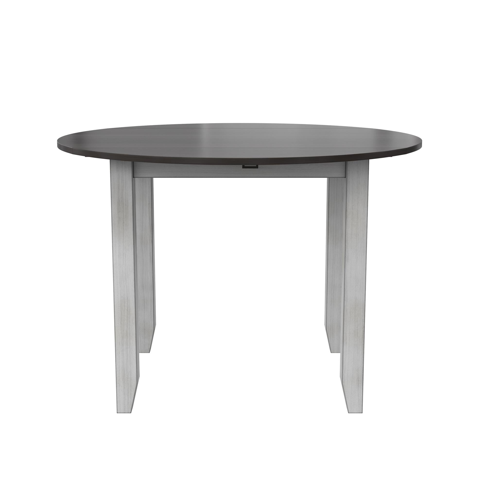 DHP Jersey 3-Piece Drop Leaf Wood Dining Set - Oyster