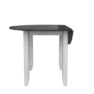 DHP Jersey 3-Piece Drop Leaf Wood Dining Set - Oyster