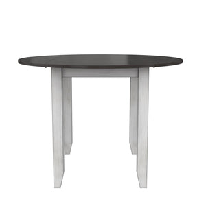 DHP Jersey 3-Piece Drop Leaf Wood Dining Set - Oyster