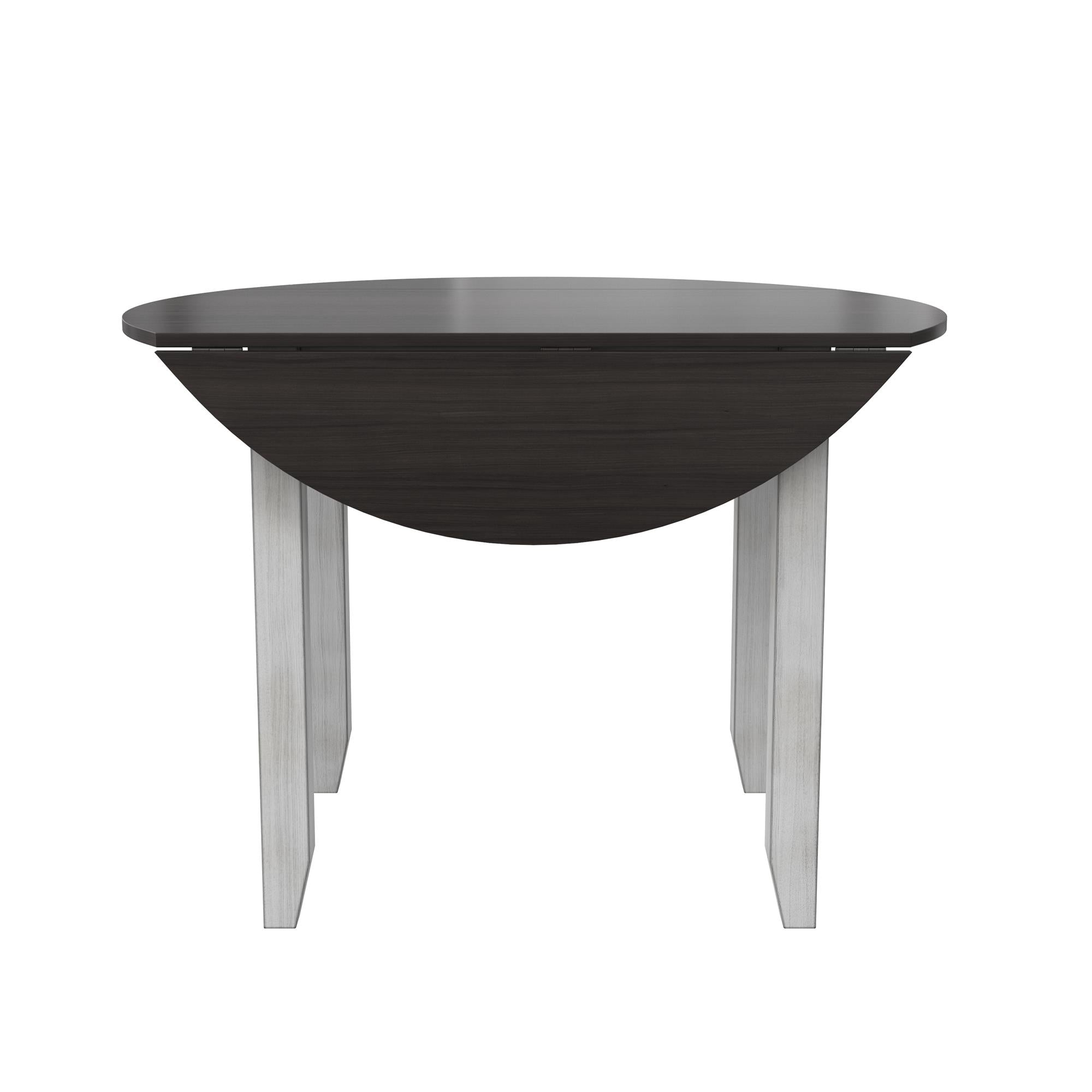 DHP Jersey 3-Piece Drop Leaf Wood Dining Set - Oyster