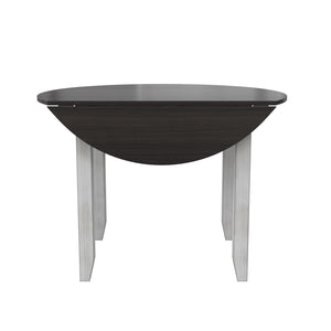 DHP Jersey 3-Piece Drop Leaf Wood Dining Set - Oyster