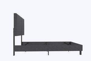 DHP Janford Upholstered Bed Frame - Gray - Twin
