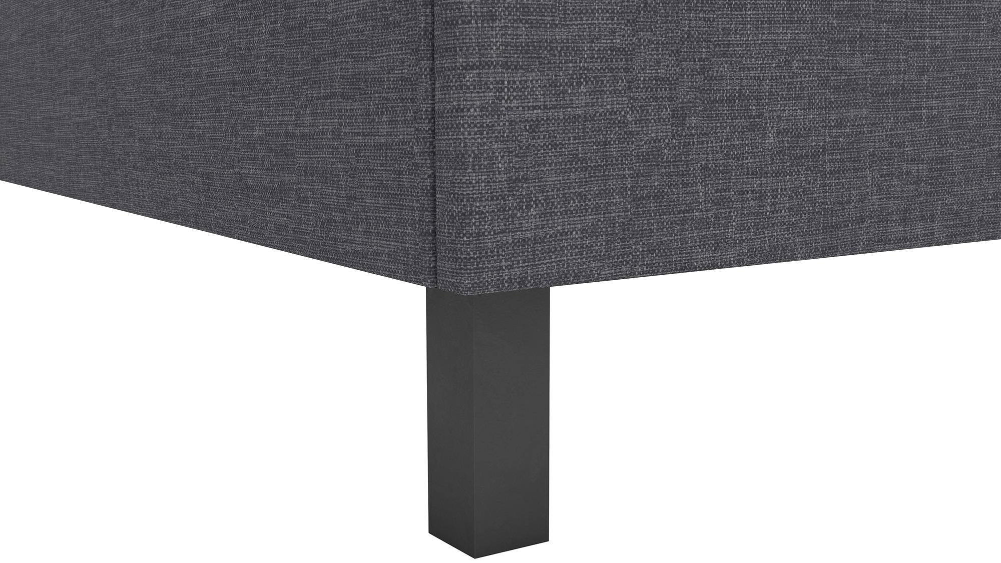 DHP Janford Upholstered Bed Frame - Gray - Twin