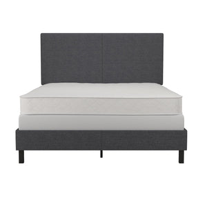 DHP Janford Upholstered Bed Frame - Gray - Full