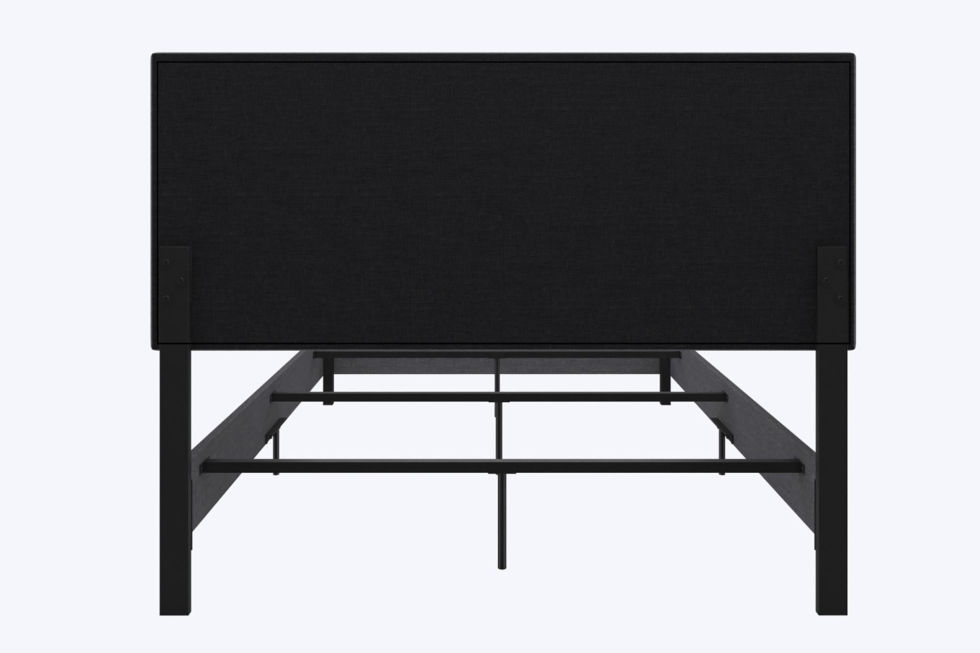 DHP Janford Upholstered Bed Frame - Gray - Full