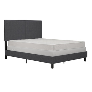 DHP Janford Upholstered Bed Frame - Gray - Queen
