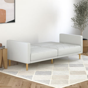 DHP Alicent Upholstered Daybed - Light Gray
