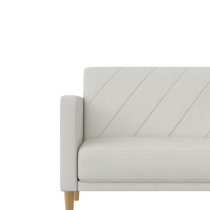 DHP Alicent Upholstered Daybed - Light Gray