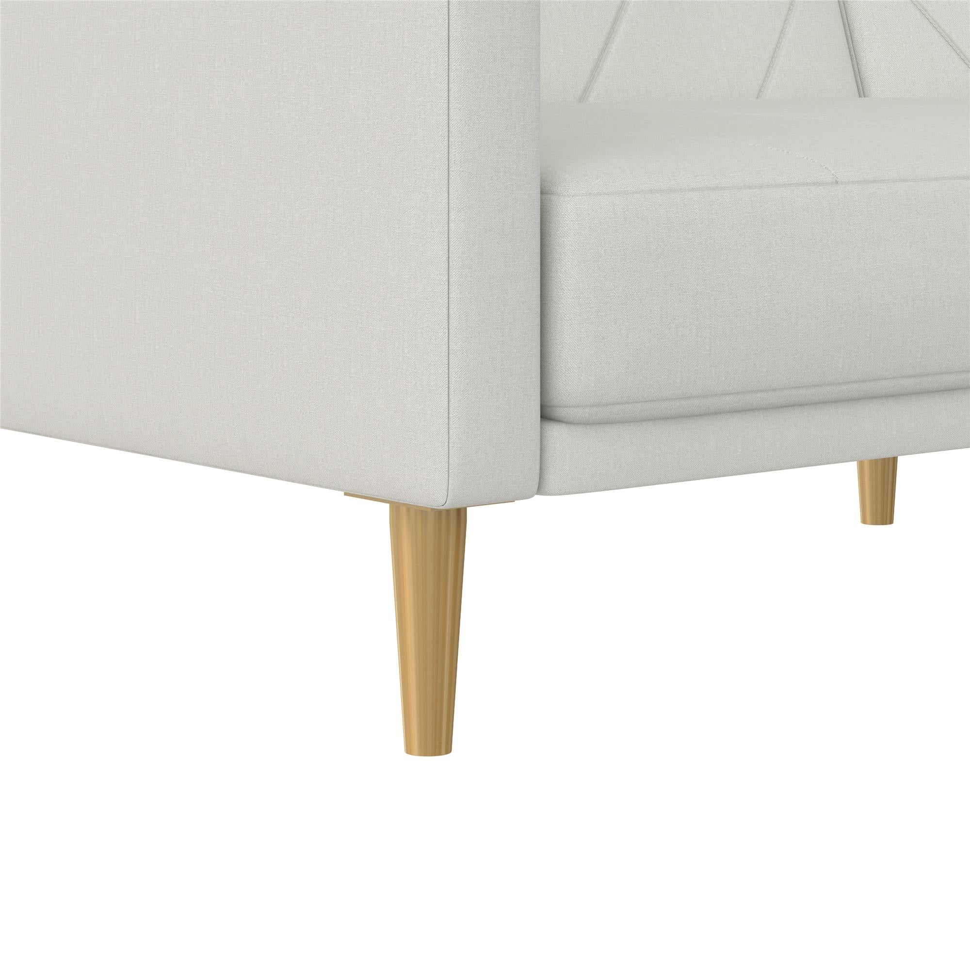 DHP Alicent Upholstered Daybed - Light Gray