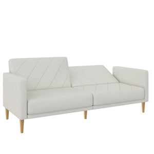 DHP Alicent Upholstered Daybed - Light Gray