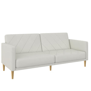 DHP Alicent Upholstered Daybed - Light Gray