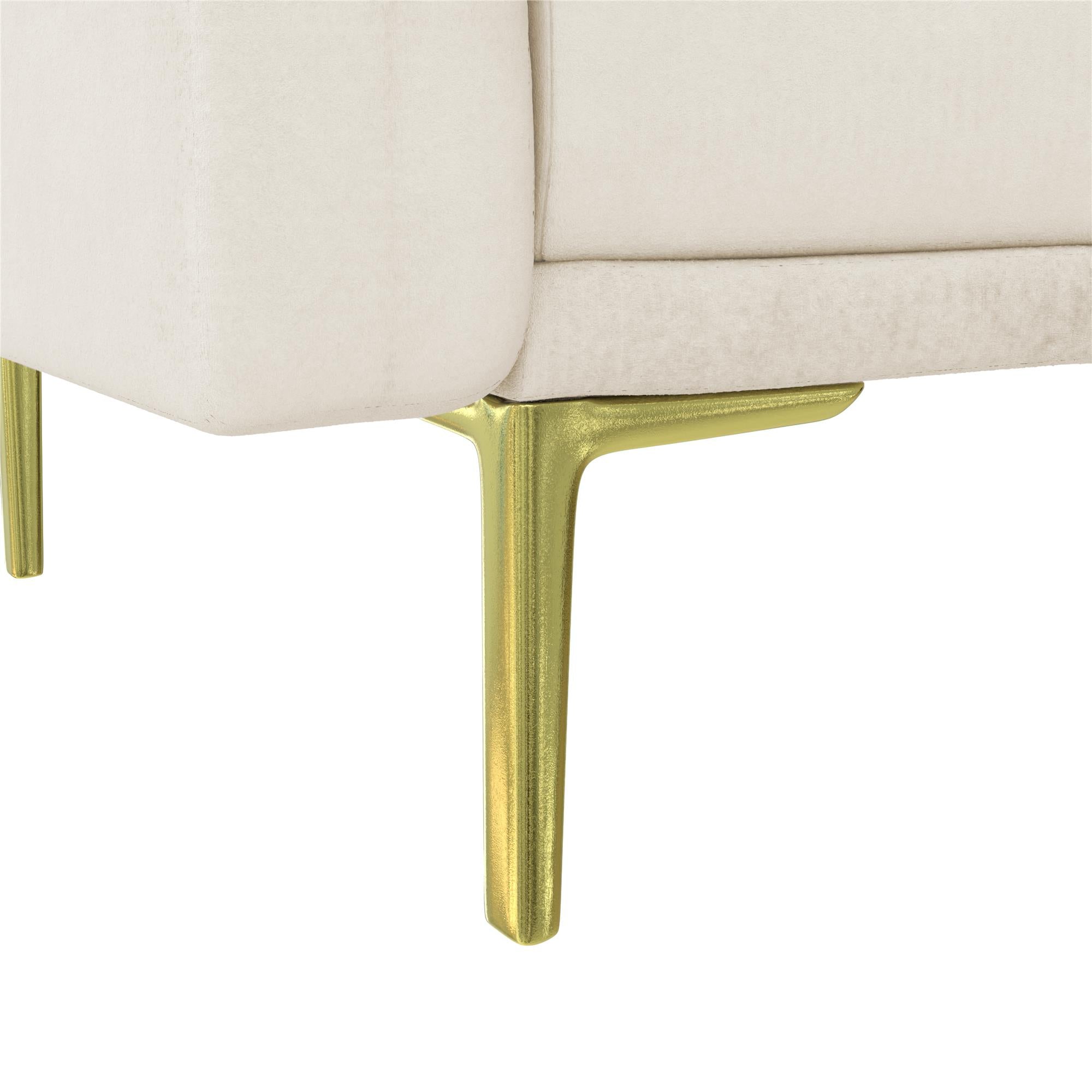 DHP Marseille Tuxedo Sofa - Ivory