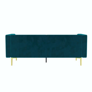 DHP Marseille Tuxedo Sofa - Emerald Green