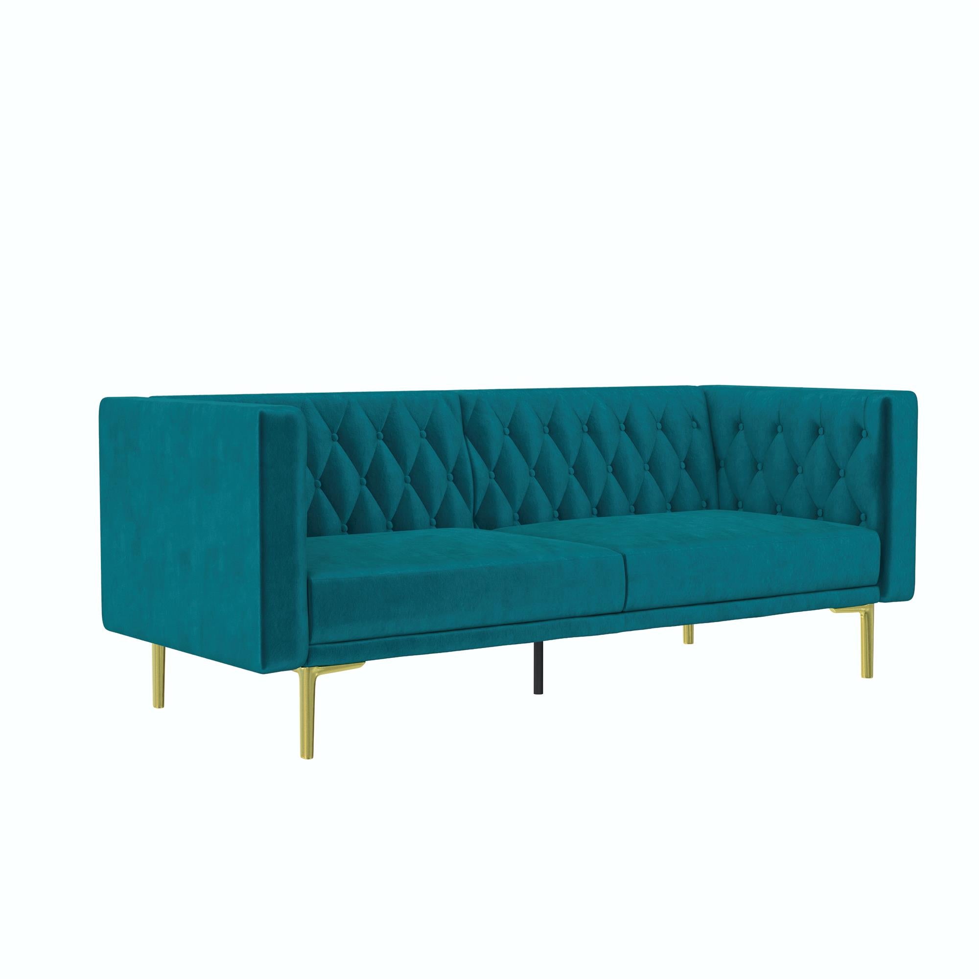 DHP Marseille Tuxedo Sofa - Emerald Green