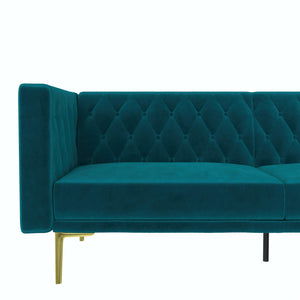 DHP Marseille Tuxedo Sofa - Emerald Green