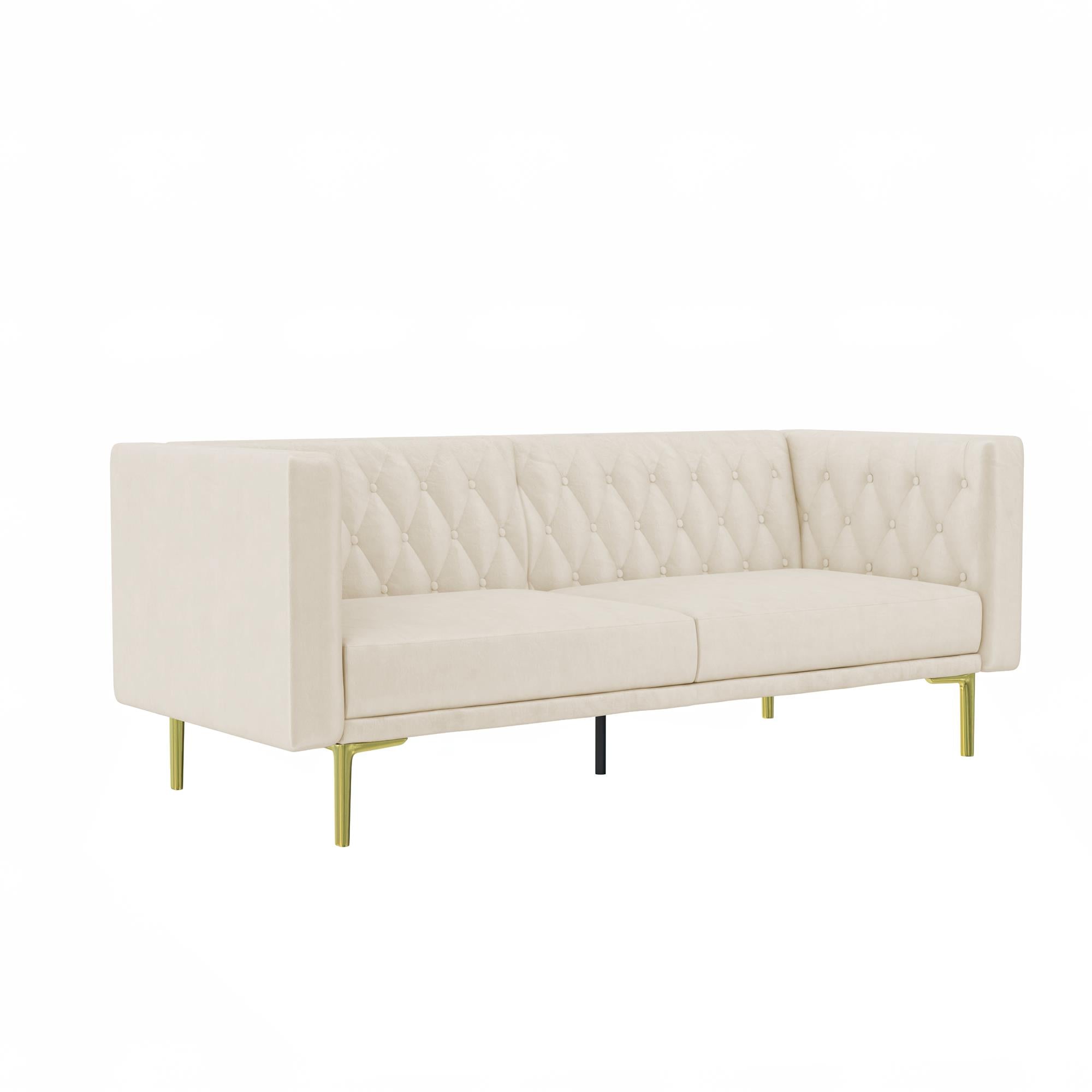 DHP Marseille Tuxedo Sofa - Ivory