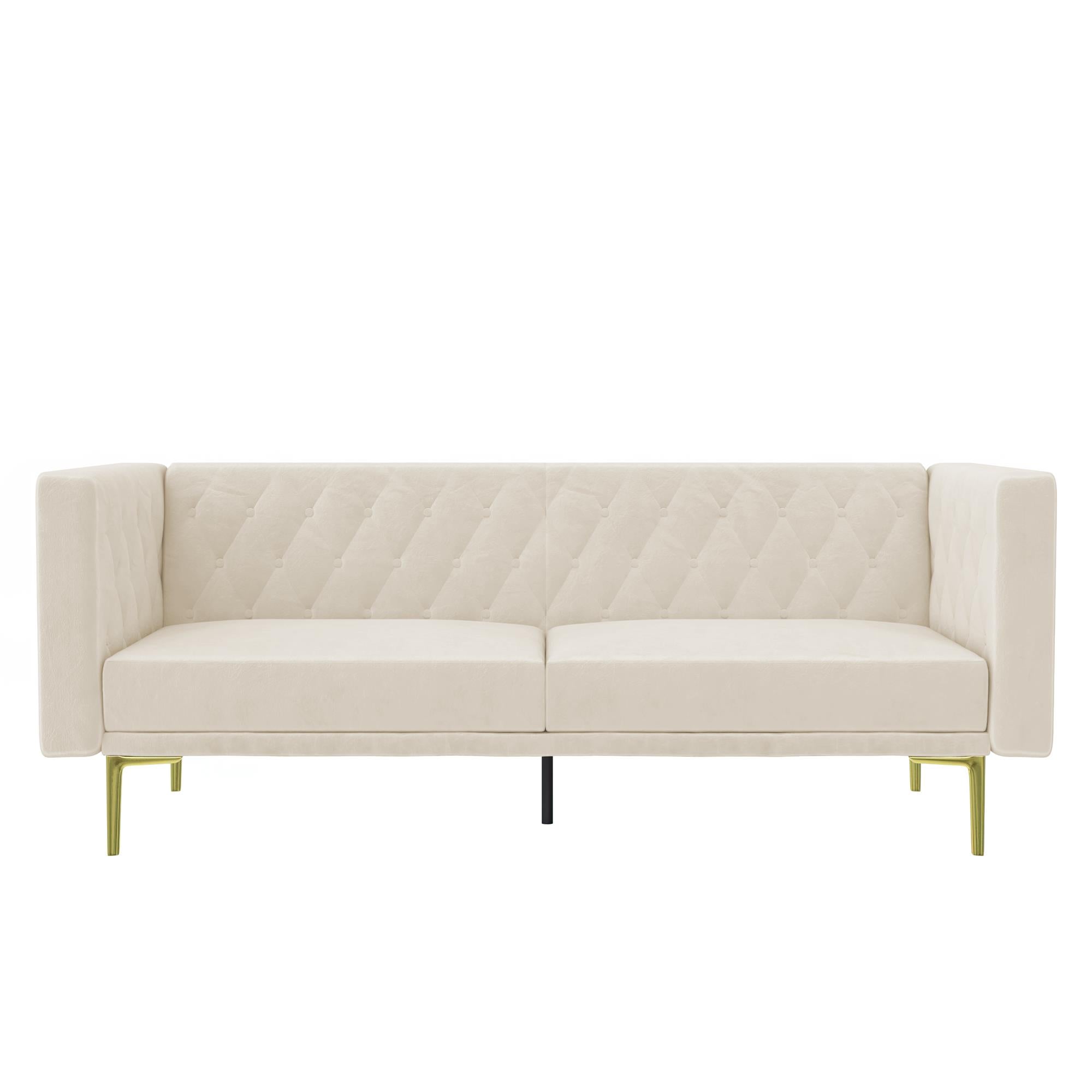 DHP Marseille Tuxedo Sofa - Ivory