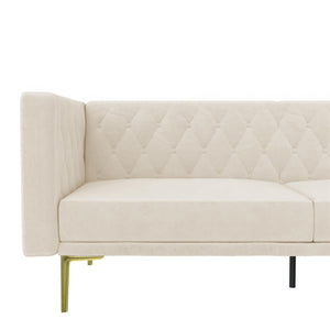 DHP Marseille Tuxedo Sofa - Ivory