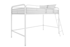 DHP Jett Kids' Low Loft Bed - White - Twin