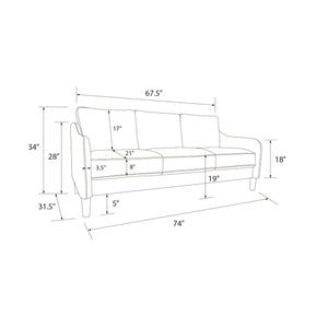 DHP Marbella Sofa - Green