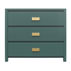 Haven 3-Drawer Kids' Dresser, Hunter Green - Hunter Green