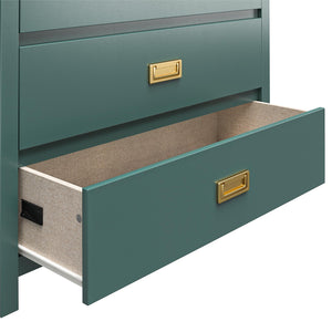 Haven 3-Drawer Kids' Dresser, Hunter Green - Hunter Green