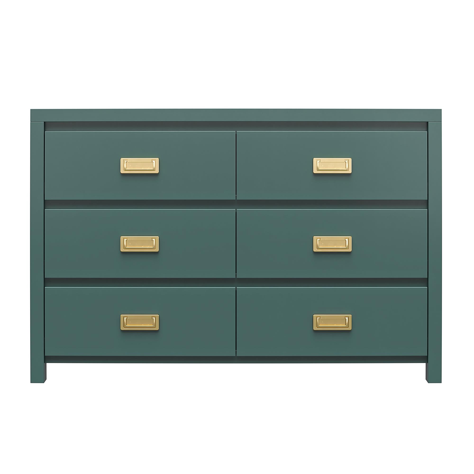 Monarch Hill Haven 6-Drawer Kids' Dresser, Hunter Green - Hunter Green