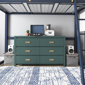 Monarch Hill Haven 6-Drawer Kids' Dresser, Hunter Green - Hunter Green