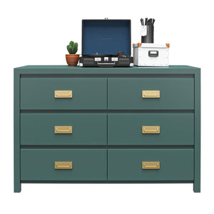 Monarch Hill Haven 6-Drawer Kids' Dresser, Hunter Green - Hunter Green